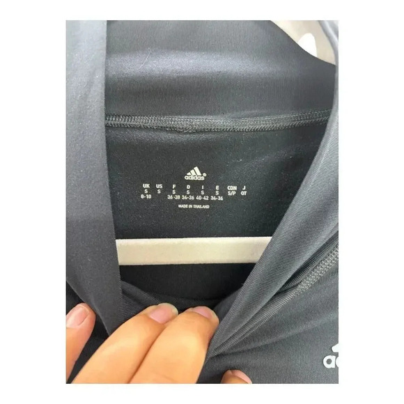 Adidas Long Sleeve Athletic Women's Workout Top Size Small - Picture 4 of 8